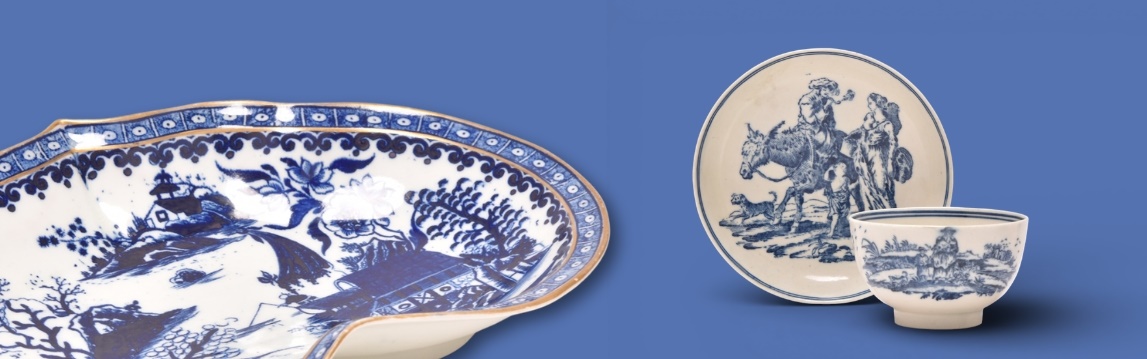 Collectors Fill the Room to Bid on Caughley Porcelain at Halls Auction